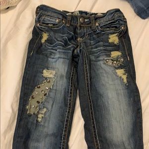 Jeweled jeans